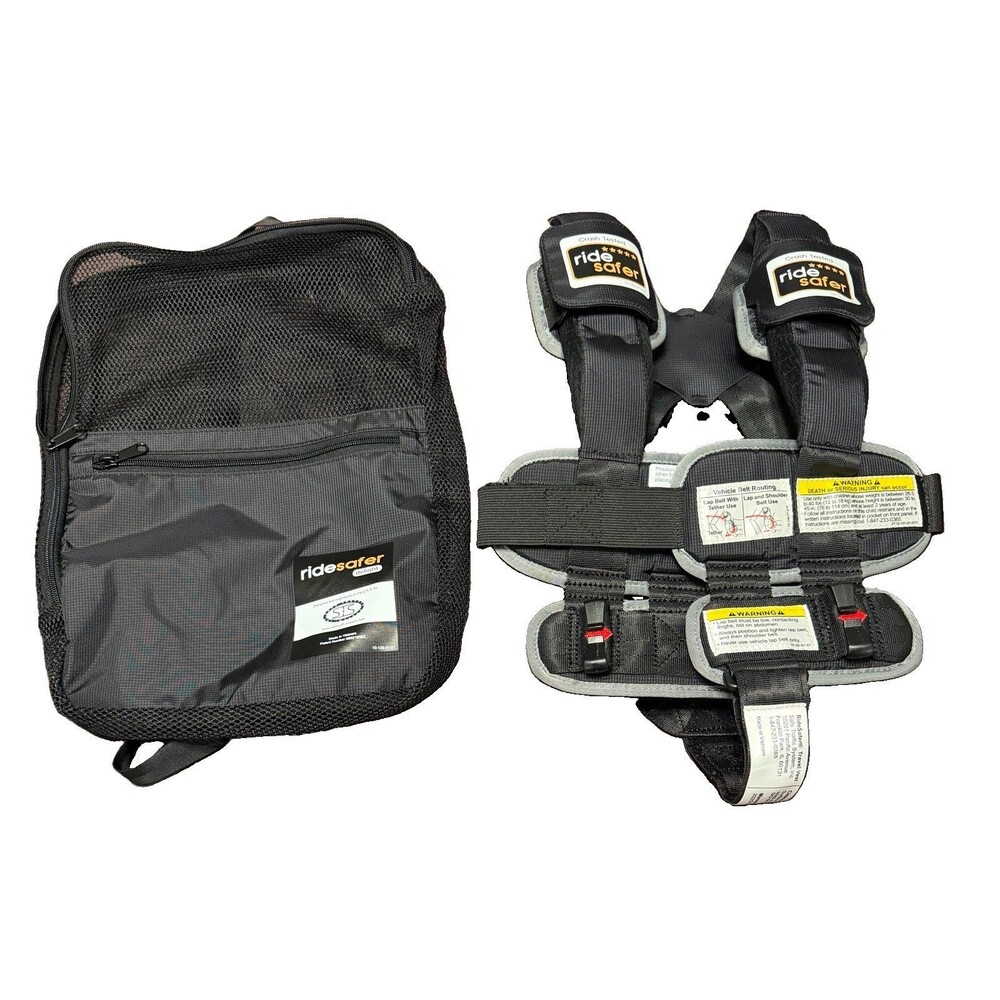 RideSafer Delight Travel Vest- Size XS- JD14001BLG- Kids 26.5-40Lbs VEST ONLY